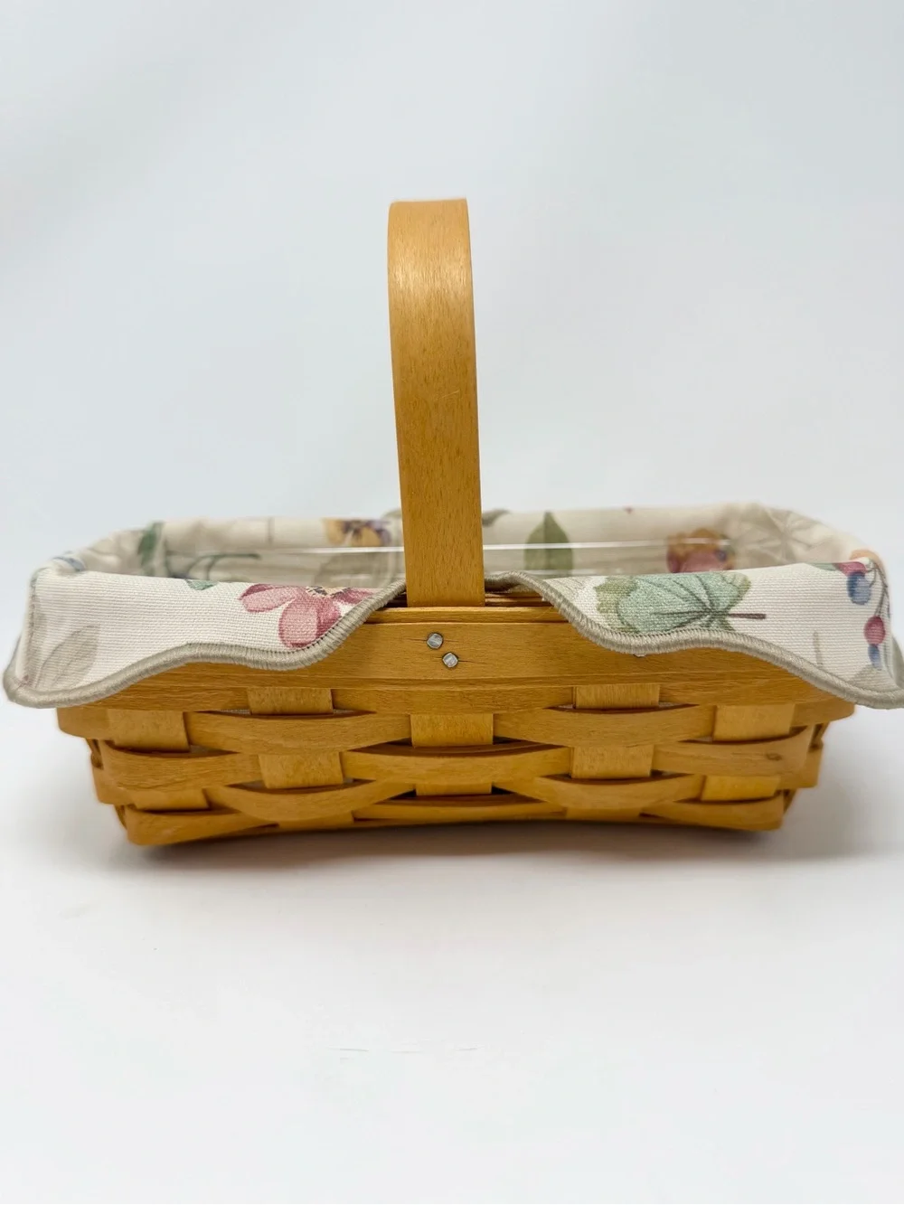 Longaberger 2000 Horizon of Hope Basket Botanical Fields Liner and Protector